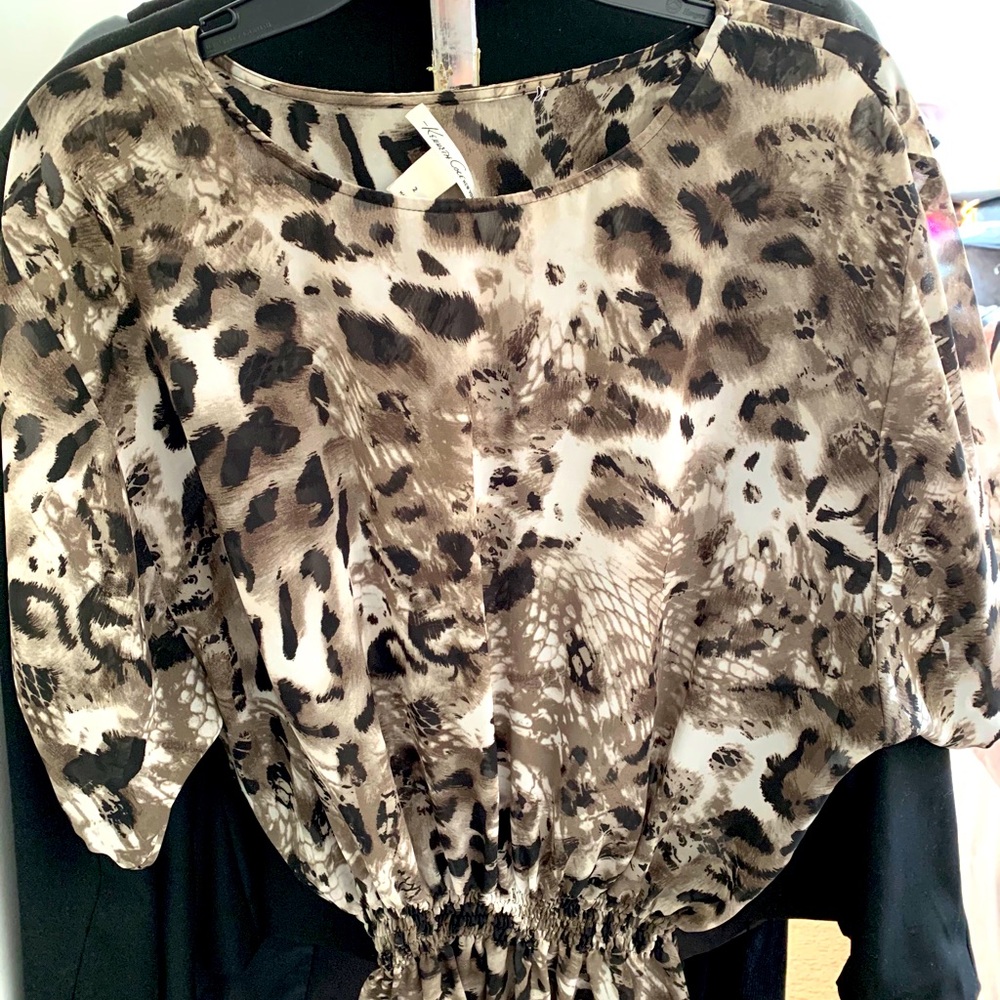 Animal Print Top